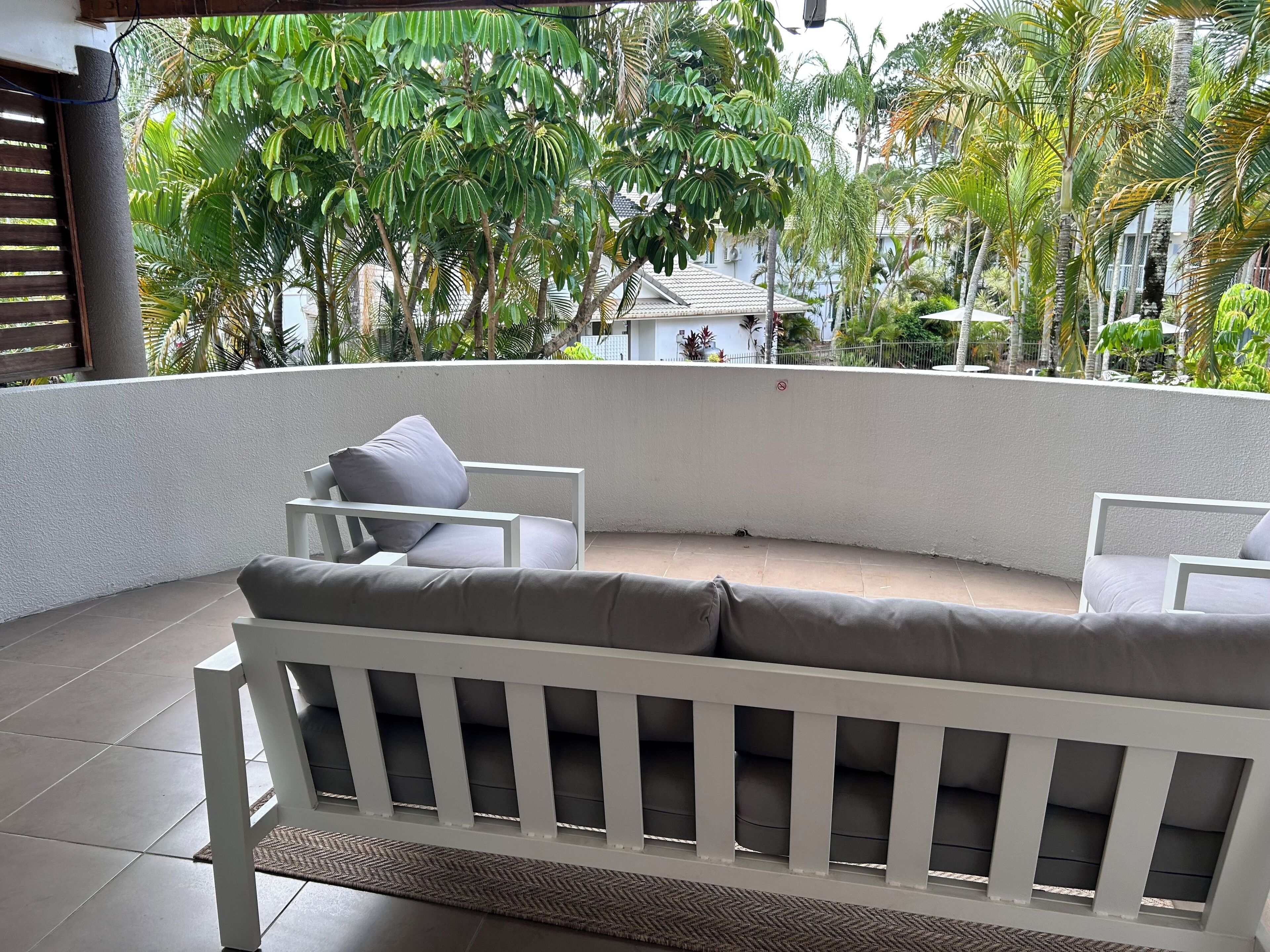 Pool View, One Bedroom Apartment with Private Balcony | Terrace/patio