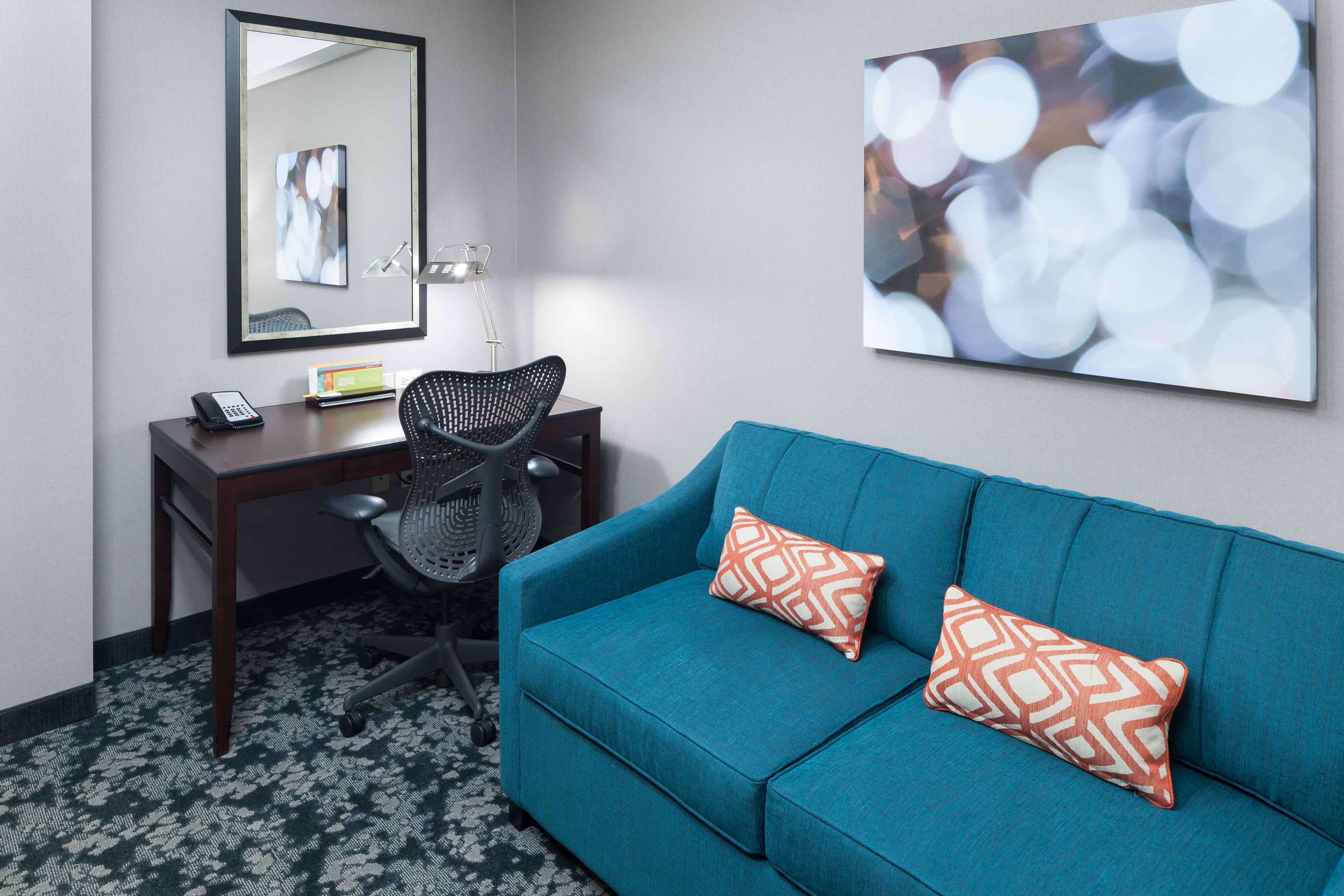 deluxe suite, 1 king bed | premium bedding, desk, laptop workspace, blackout curtains