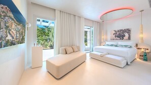 Two Bedroom Villa with Terrace- Entrance to Pacha Club Included | Premium bedding, minibar, in-room safe, soundproofing - Destino Five Ibiza - 5-Star Grand Luxe Resort - Free Entrance to Pacha Club (Santa Eulalia del Rio)