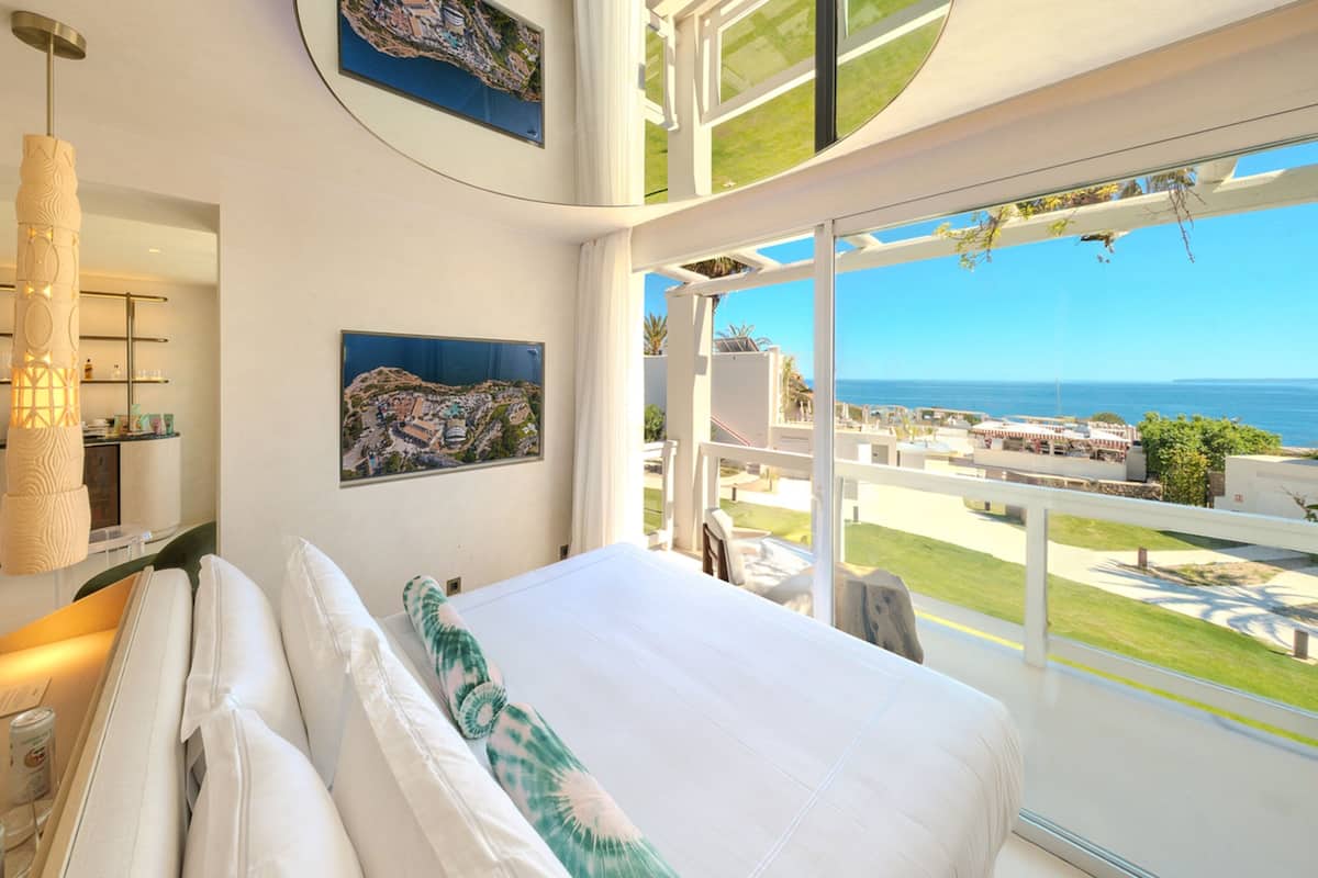 Junior Suite with Sea View- Entrance to Pacha Club Included | Premium bedding, minibar, in-room safe, individually decorated