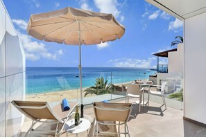 Premium Apartment, Sea View | Terrace/patio