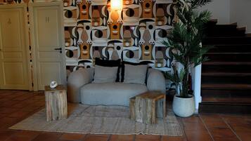 Zona de estar del vestíbulo