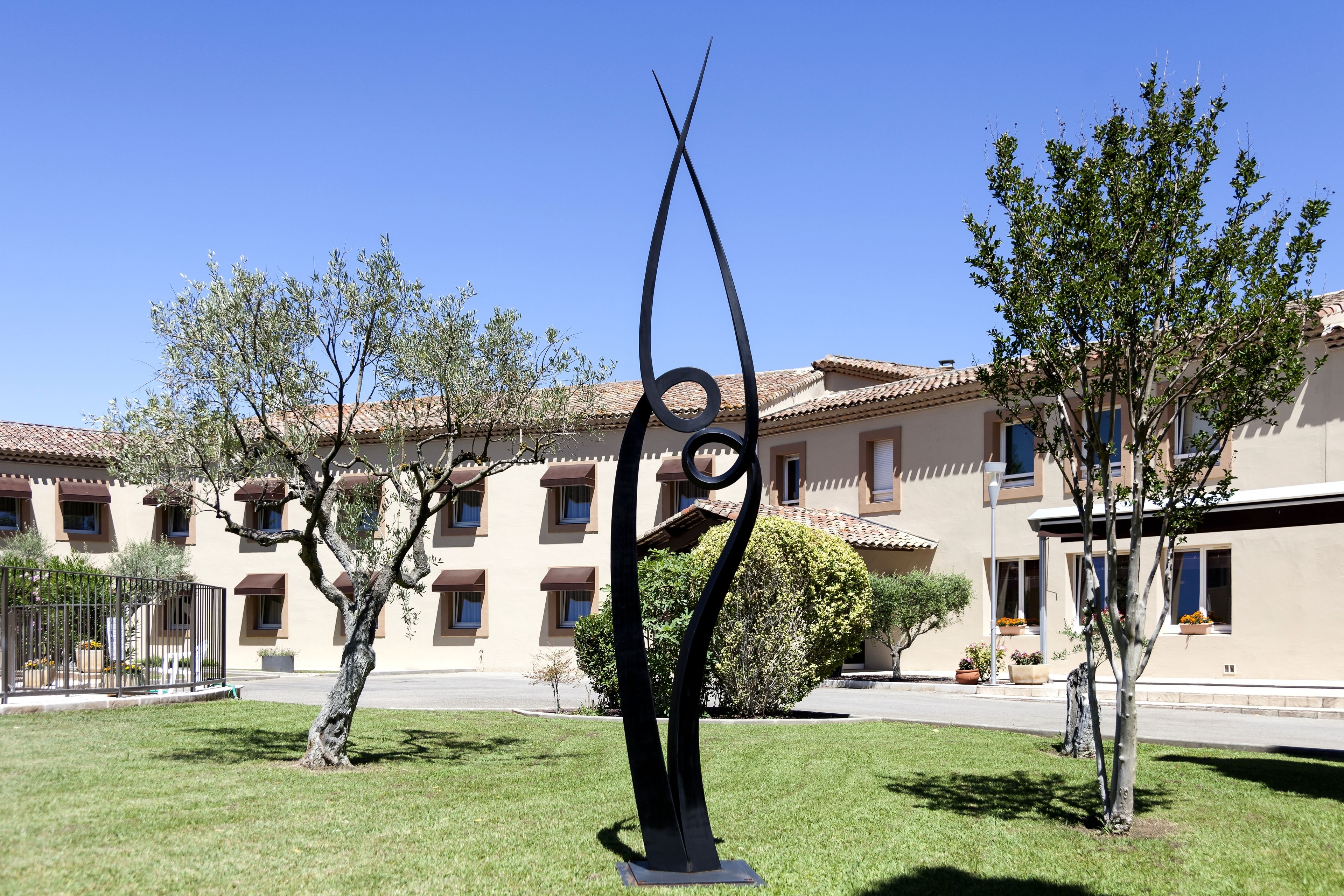 Façade de l’hébergement