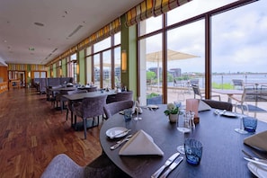 Lunch, dinner, brunch served; Regional cuisine, garden views