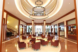 Sala de estar en el lobby