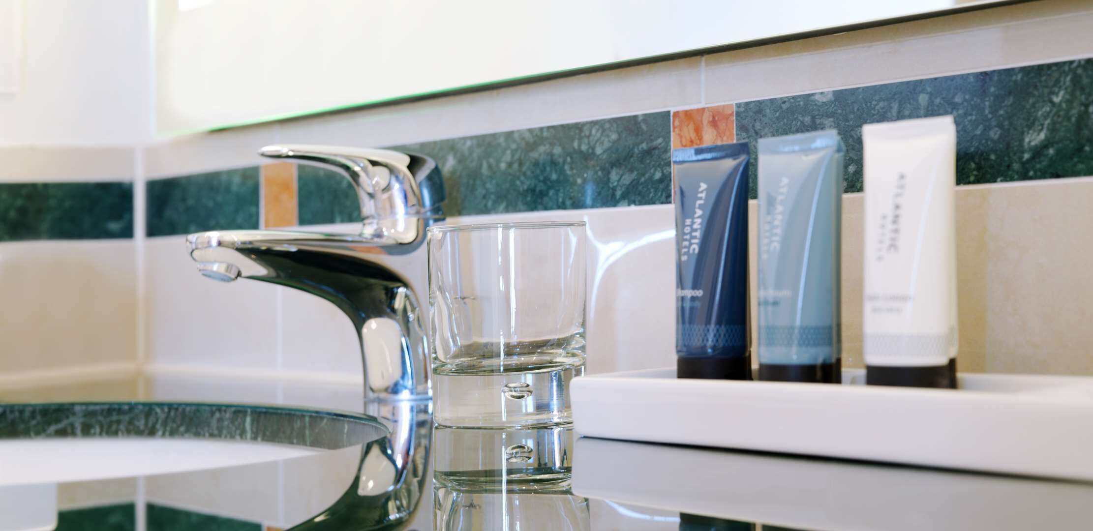 shower, free toiletries, hair dryer, bathrobes