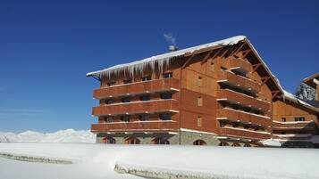 Majoituspaikan julkisivu