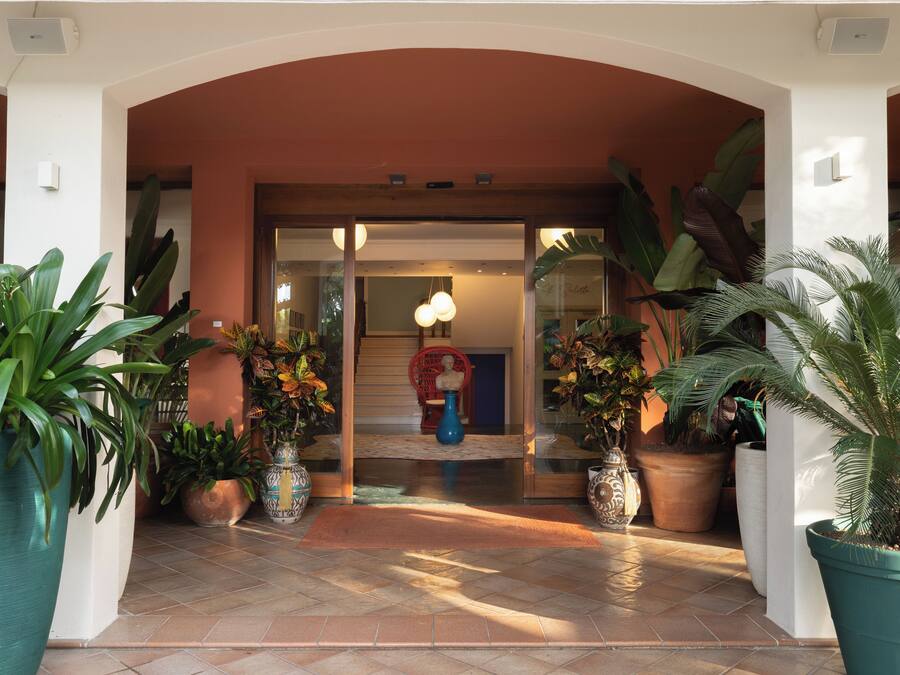 Façade de lâhĂ©bergement