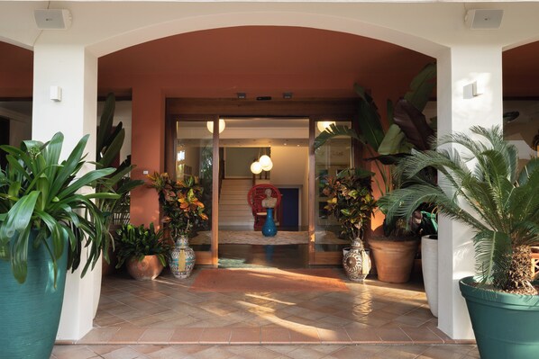 Façade de l’hébergement