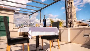 Rooftop terrace