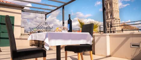 Rooftop terrace