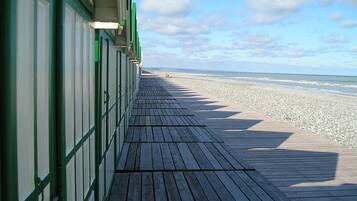 On the beach