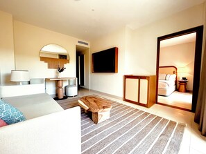 Studio Suite (Signature Level) - Club Access Included | Premium bedding, down duvets, memory-foam beds, free minibar - The Signature Level at TRS Ibiza Hotel - Adults Only (Sant Antoni de Portmany)