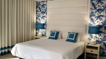 Minibar, in-room safe, desk, blackout curtains