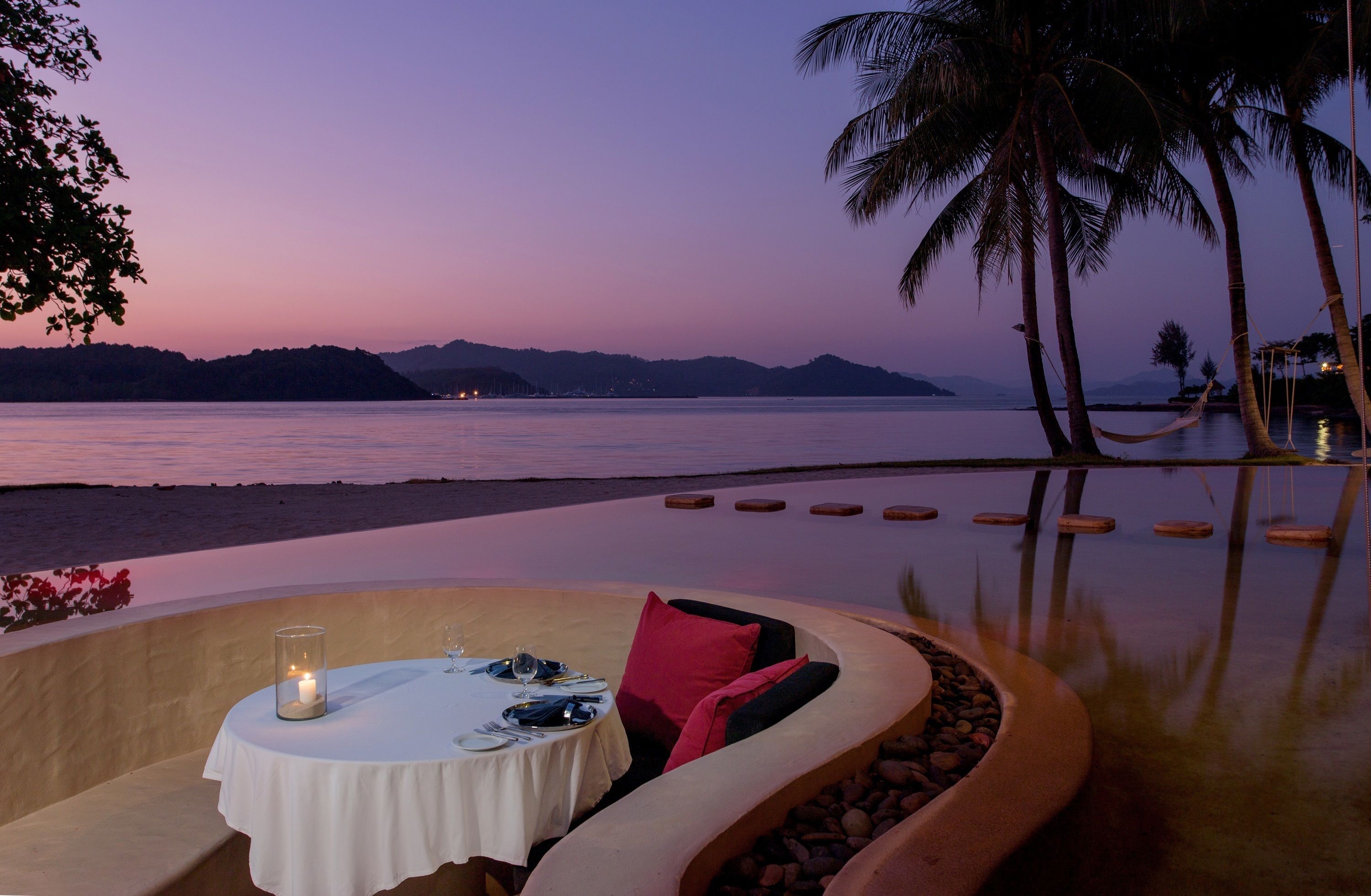 3 Restaurants, Frühstück, Mittagessen, Abendessen, internationale Küche