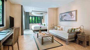 Room, 1 King Bed with Sofa bed, Non Smoking | View from room