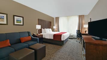 Bureau, fer et planche à repasser, lits pliants/supplémentaires