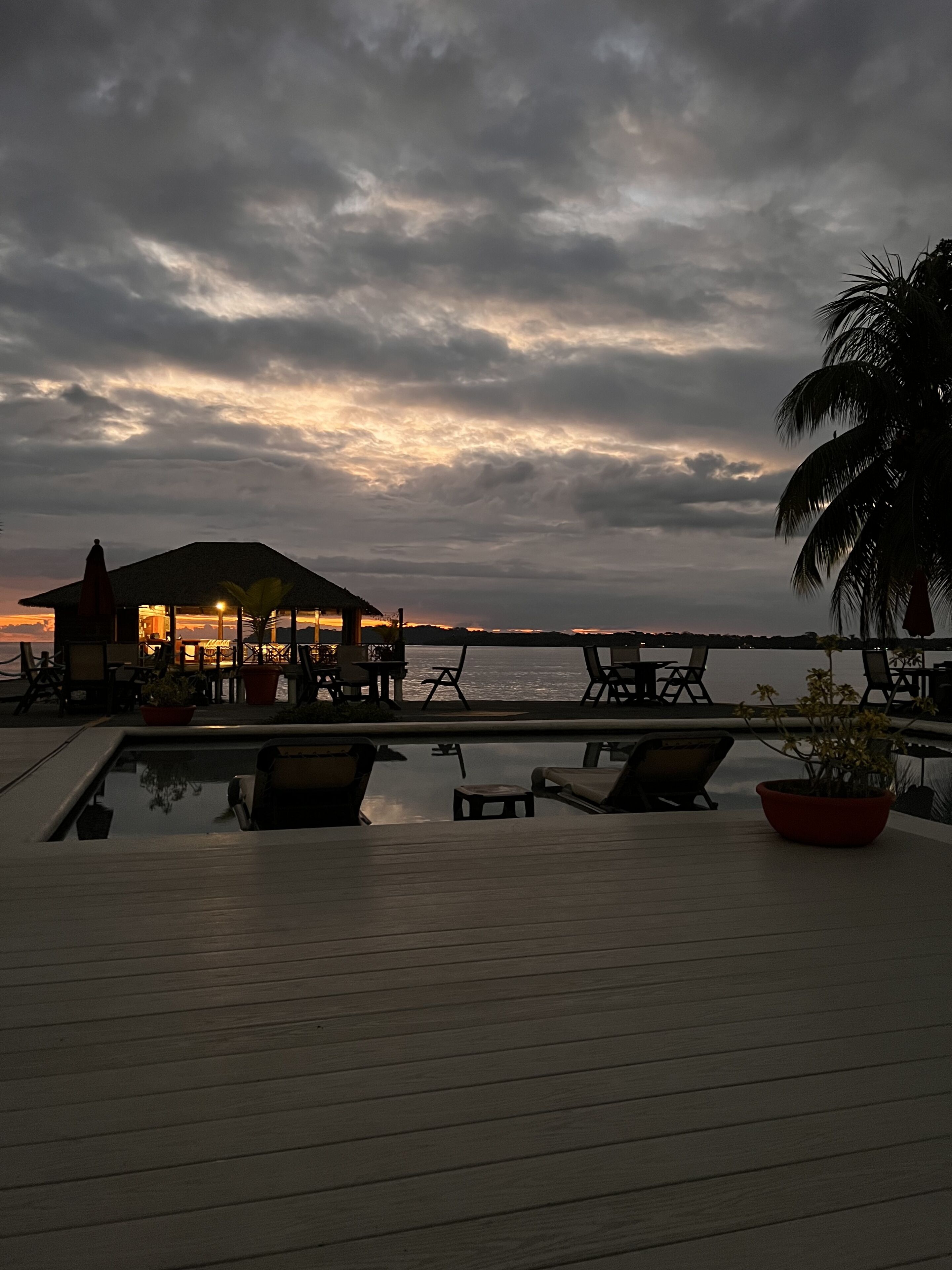 Bar sur la plage