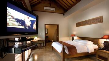 Vila, 1 kamar tidur | 1 kamar tidur, seprai premium, minibar, dan brankas