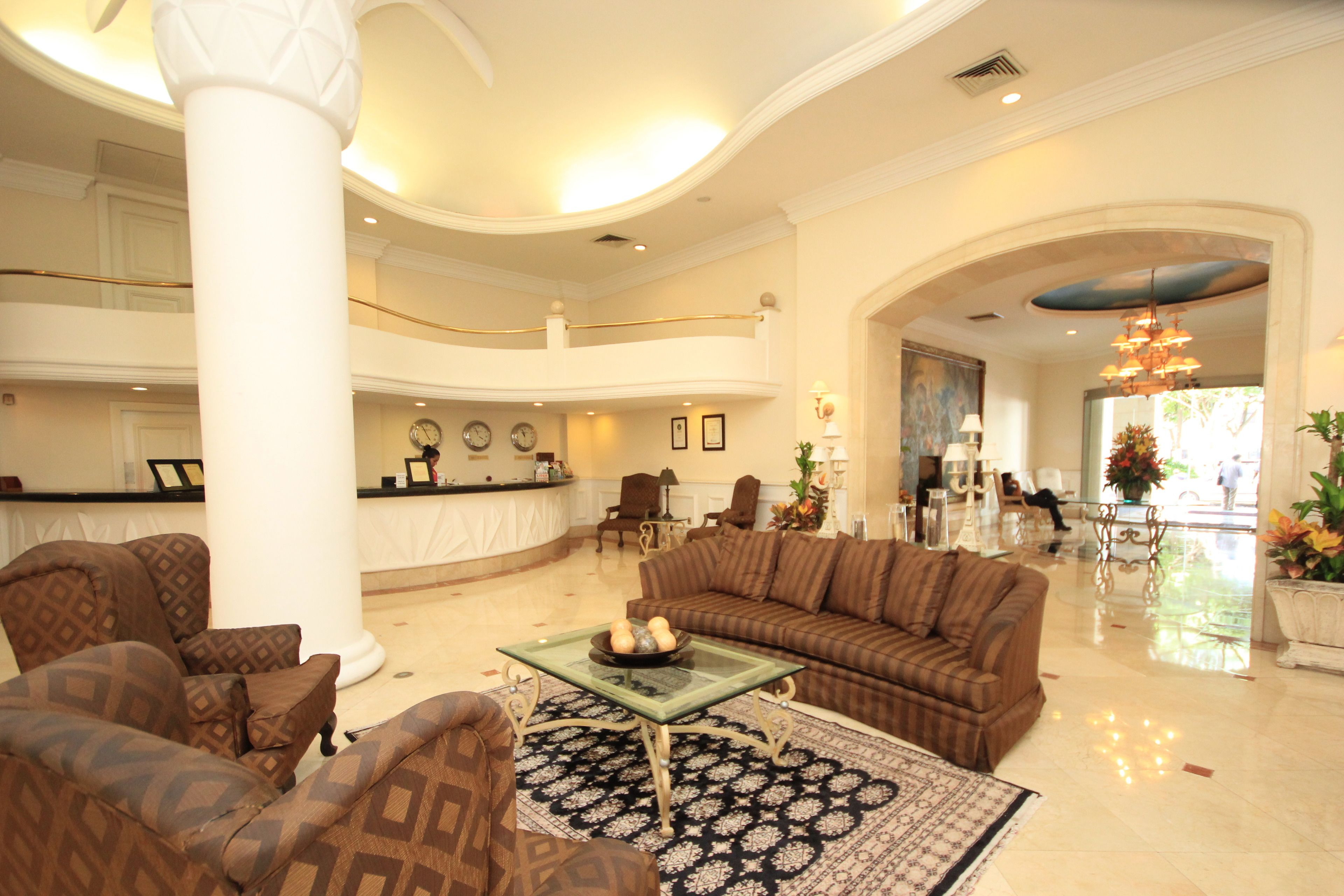 Sitzecke in der Lobby