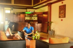 Sitzecke in der Lobby