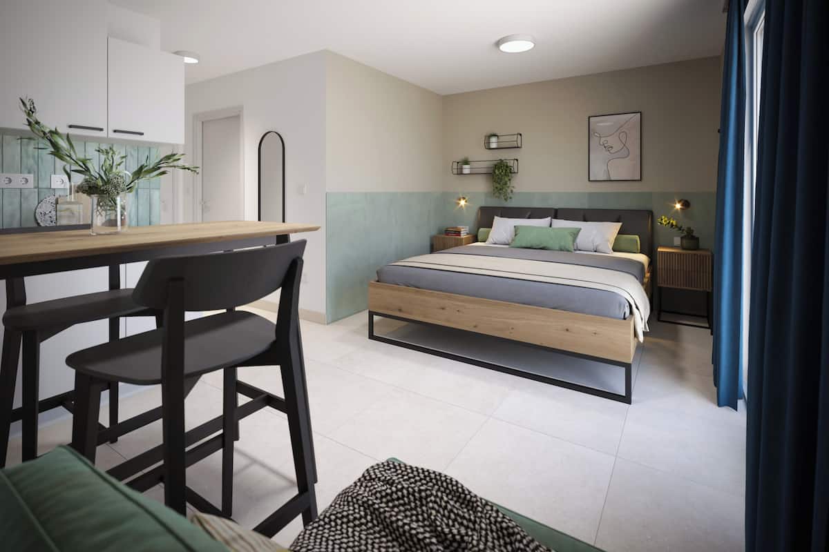 Family Bungalow, Terrace, 3 person | Woonruimte | Een televisie
