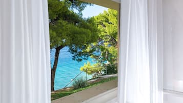 Habitación doble, frente al mar | Vista desde la habitación