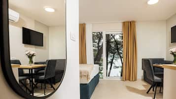 Perhebungalow | Oleskelualue | Televisio