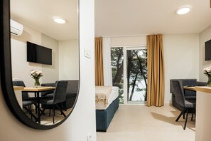 Familie-bungalow | Oppholdsområde | TV