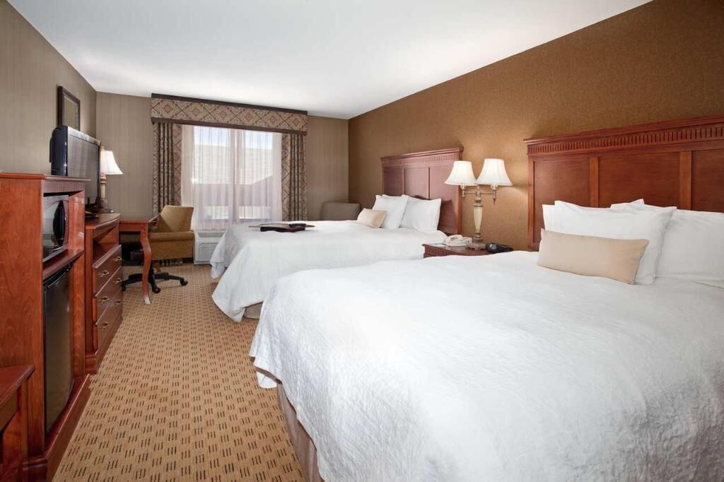 In-room safe, iron/ironing board, free wired internet, bed sheets
