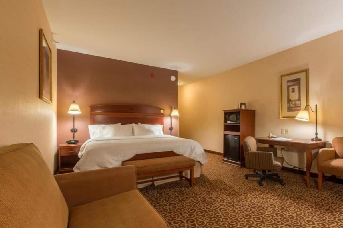 Hypo-allergenic bedding, in-room safe, iron/ironing board, free WiFi