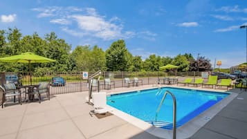 Seasonal outdoor pool