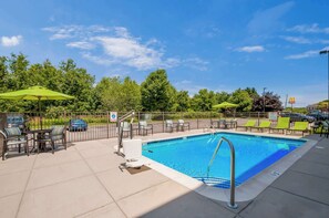Seasonal outdoor pool