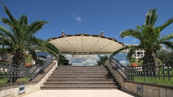 Entrada de la propiedad