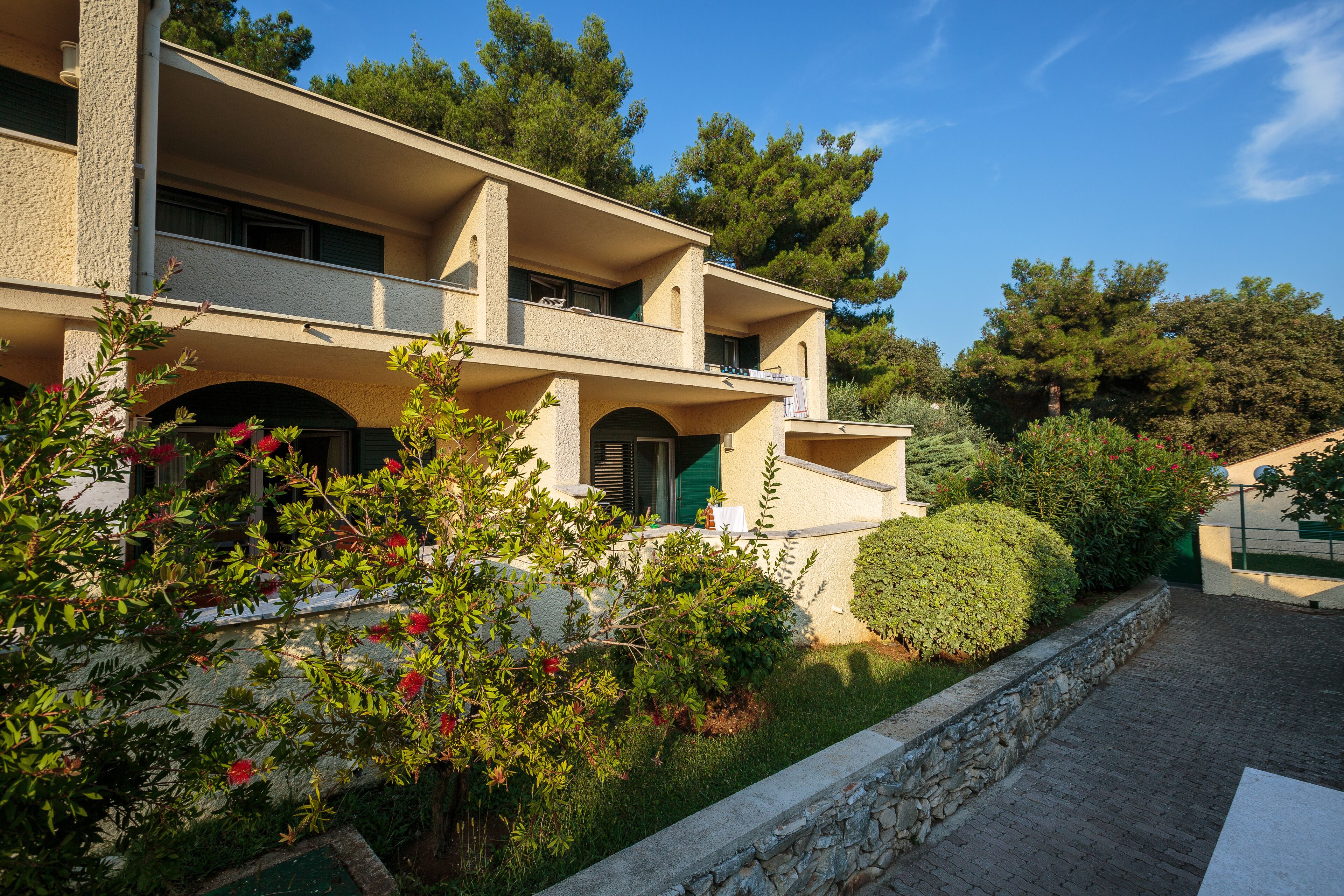 studio for 2 persons with terrace, park side | terrace/patio