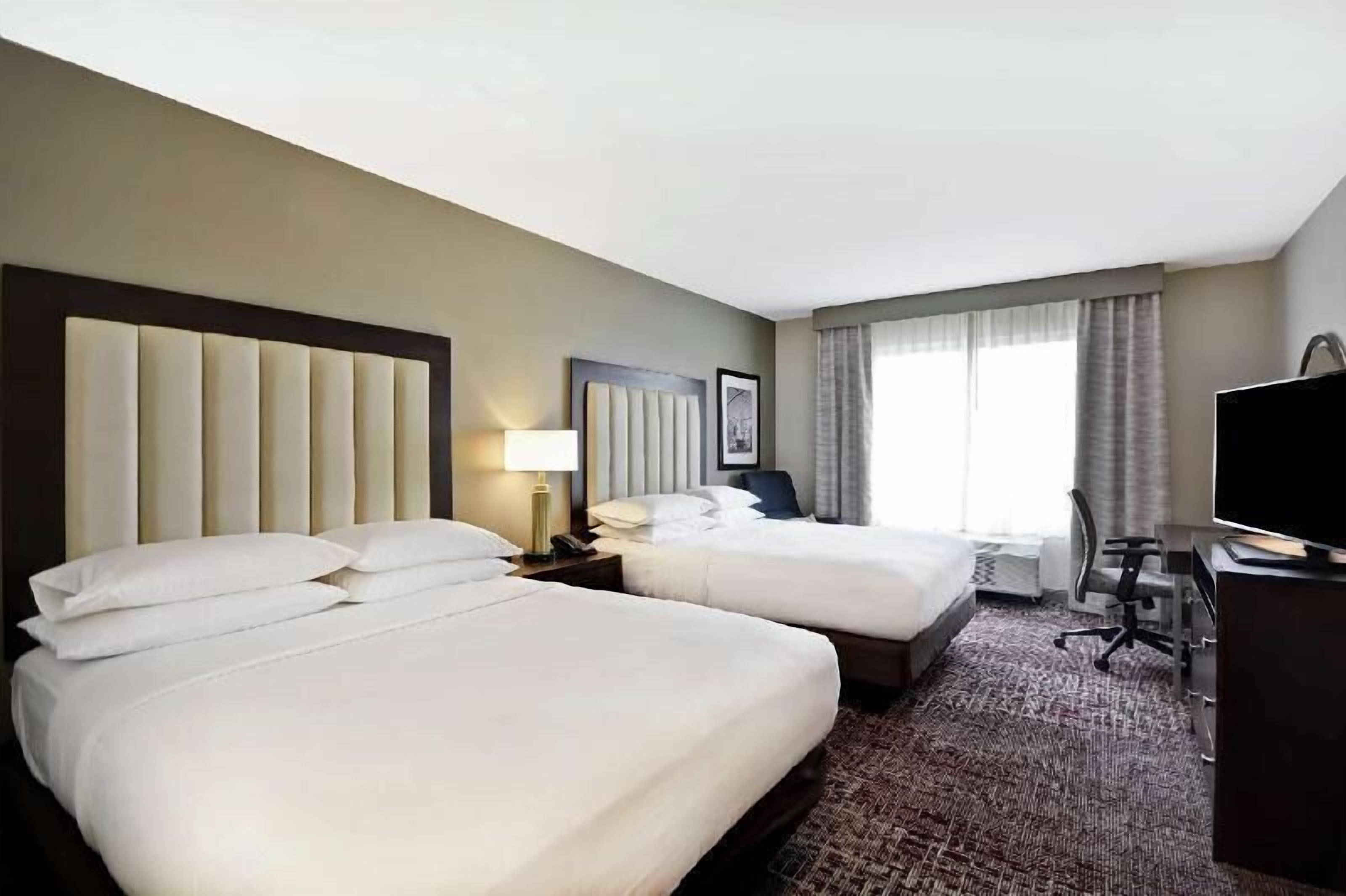 In-room safe, desk, blackout curtains, iron/ironing board