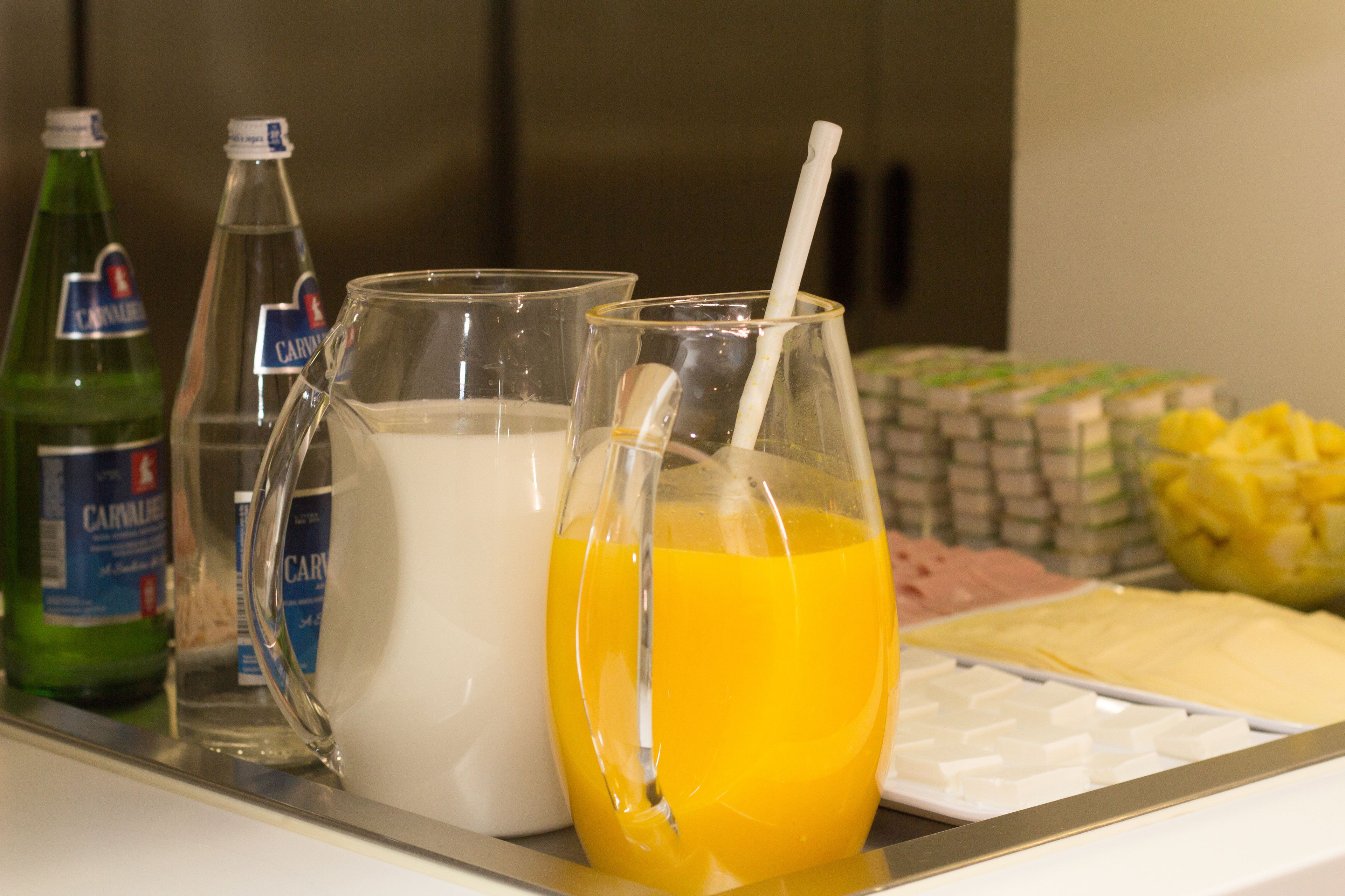 daily buffet breakfast (eur 10.50 per person)