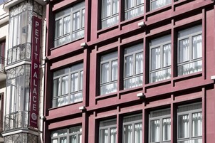 Fassade der Unterkunft