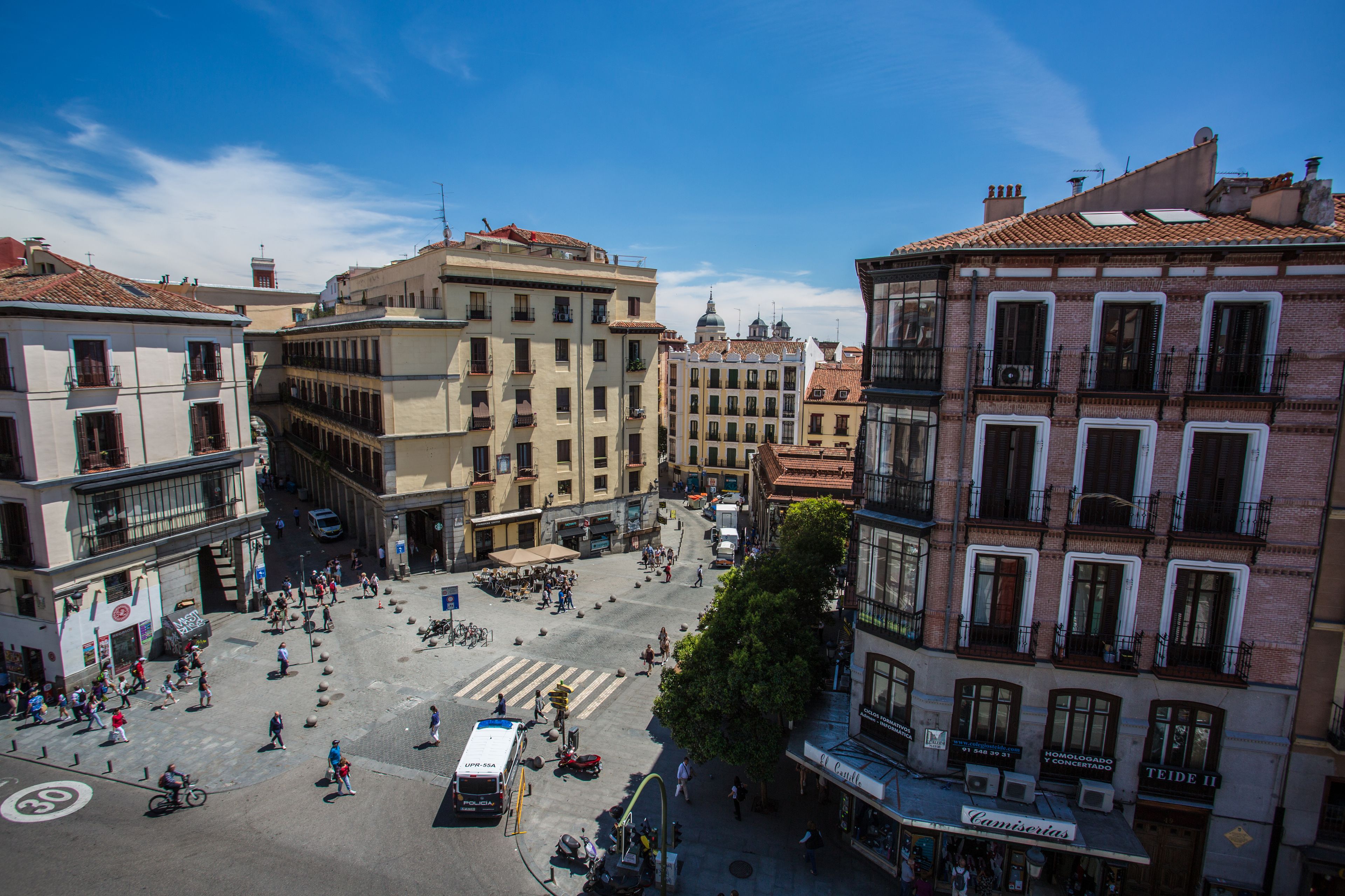 superior quadruple room, terrace | city view