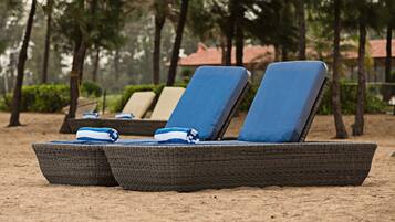 Private beach nearby
