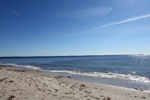 Beach nearby, white sand
