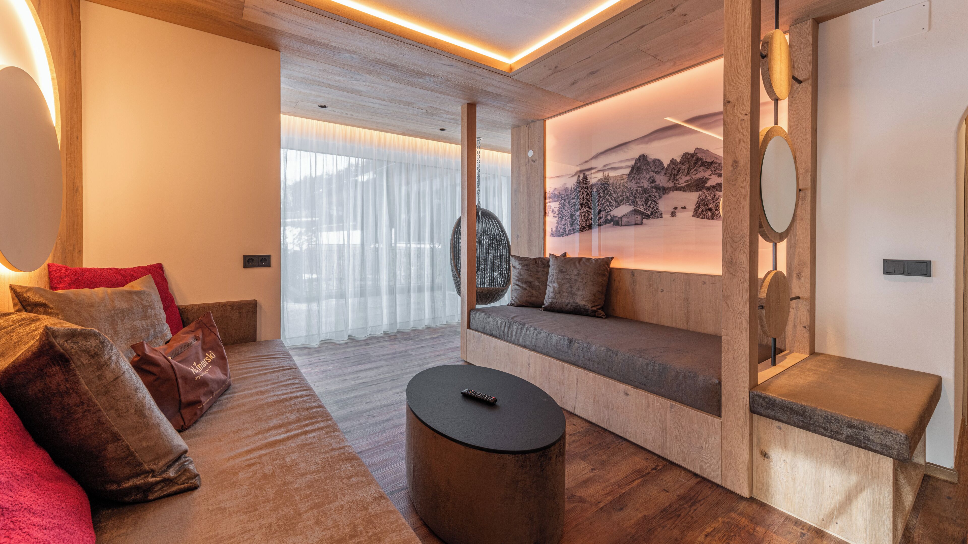 Superior Suite, 1 Bedroom | Living area | Flat-screen TV, pay films