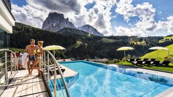 Innenpool, Außenpool, Liegestühle