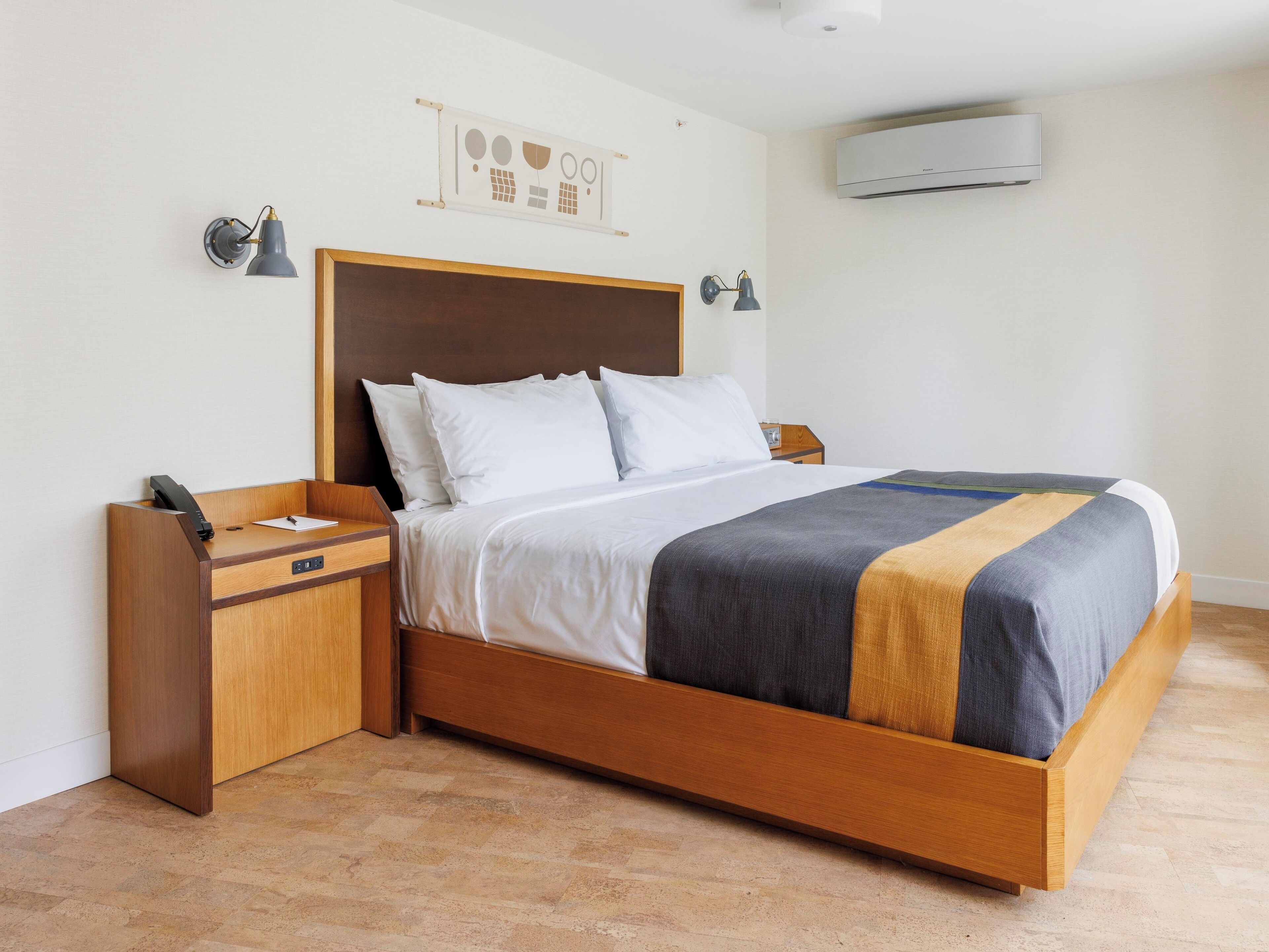 Premium bedding, minibar, in-room safe, laptop workspace