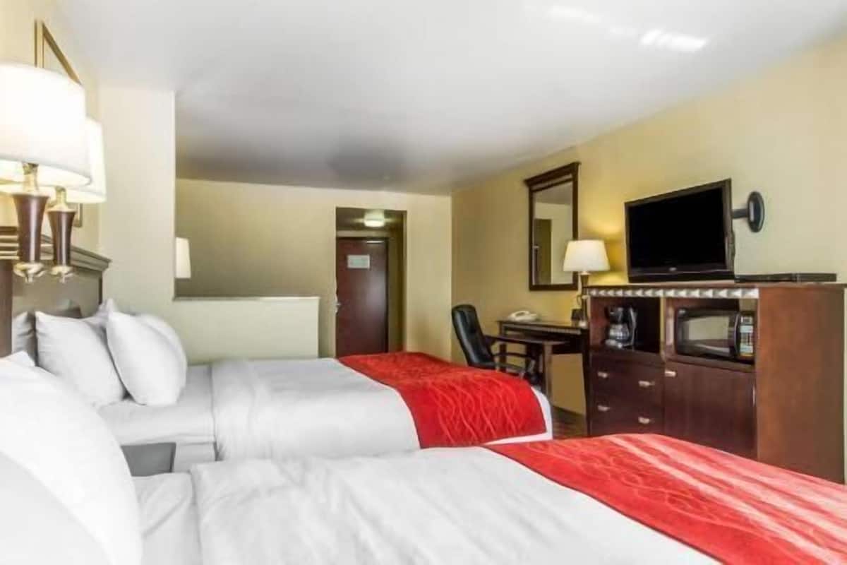 Hypo-allergenic bedding, individually decorated, individually furnished