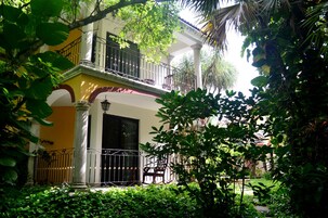 Standard Double Room, 2 Double Beds | Balcony view