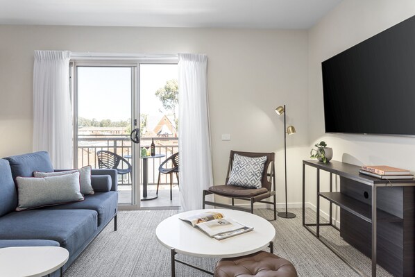 55-inch Smart TV with cable channels, TV