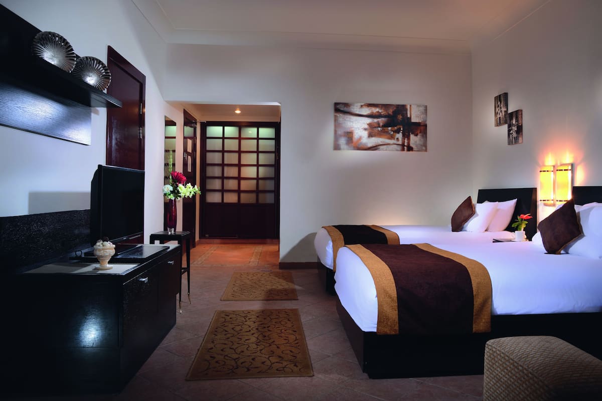Minibar, in-room safe, desk, blackout drapes