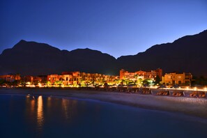 Front of property - evening/night