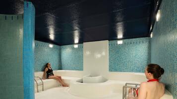 Baño de vapor, tratamientos corporales y hidroterapia